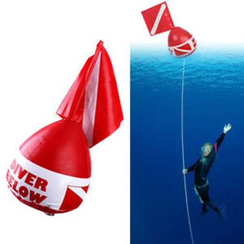 Buoy, Inflatable w/Flag